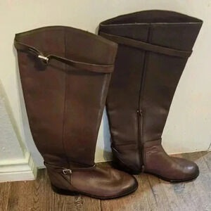 Antonio Melani Leather Boots. Sz 8
